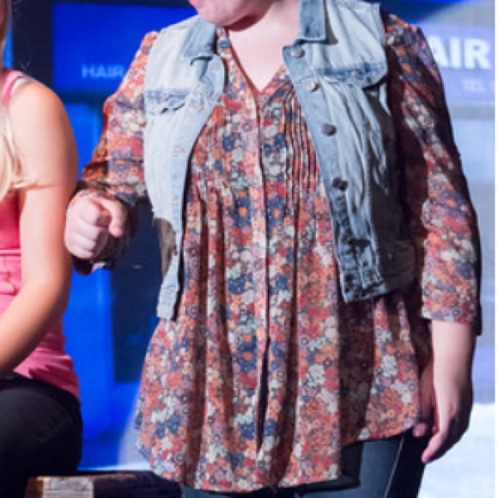 Button-Up Bohemian Blouse